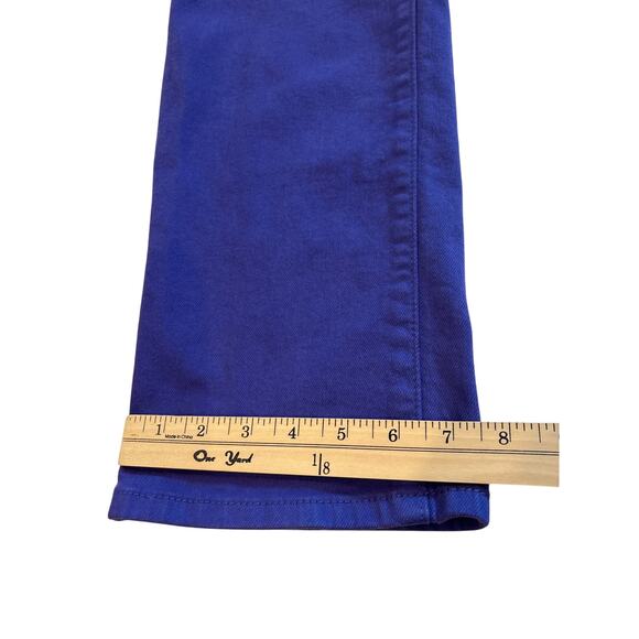 Levis 512 Jeans Womens Size 10 M Purple Slim Fit Tapered Leg Stretch Denim Y2K - Picture 11 of 11